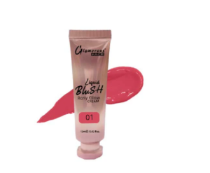 Glamorous Face Rosy Glow Liquid Blush Cream 12ml