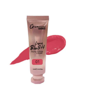 Glamorous Face Rosy Glow Liquid Blush Cream 12ml