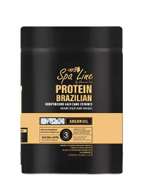 Spa Line By Glamorous Face Keratin Hair Repair Mask Argon Oil 1000ml