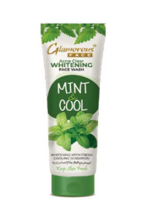 Glamorous Face Acne Clear Whitening Mint & Cool Face Wash 100gm