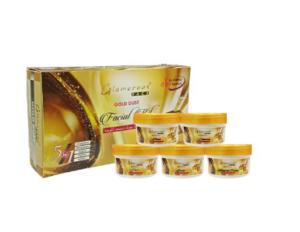 Glamorous Face 5 In 1 Gold Lust Facial Kit