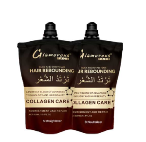 Glamorous Face Hair Rebonding Silky And Shiny Hair